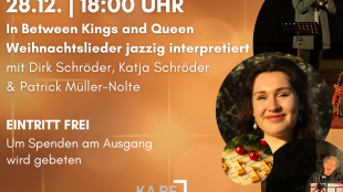 Weihnachts-Jazz-Konzert "In Between Kings and Queens"